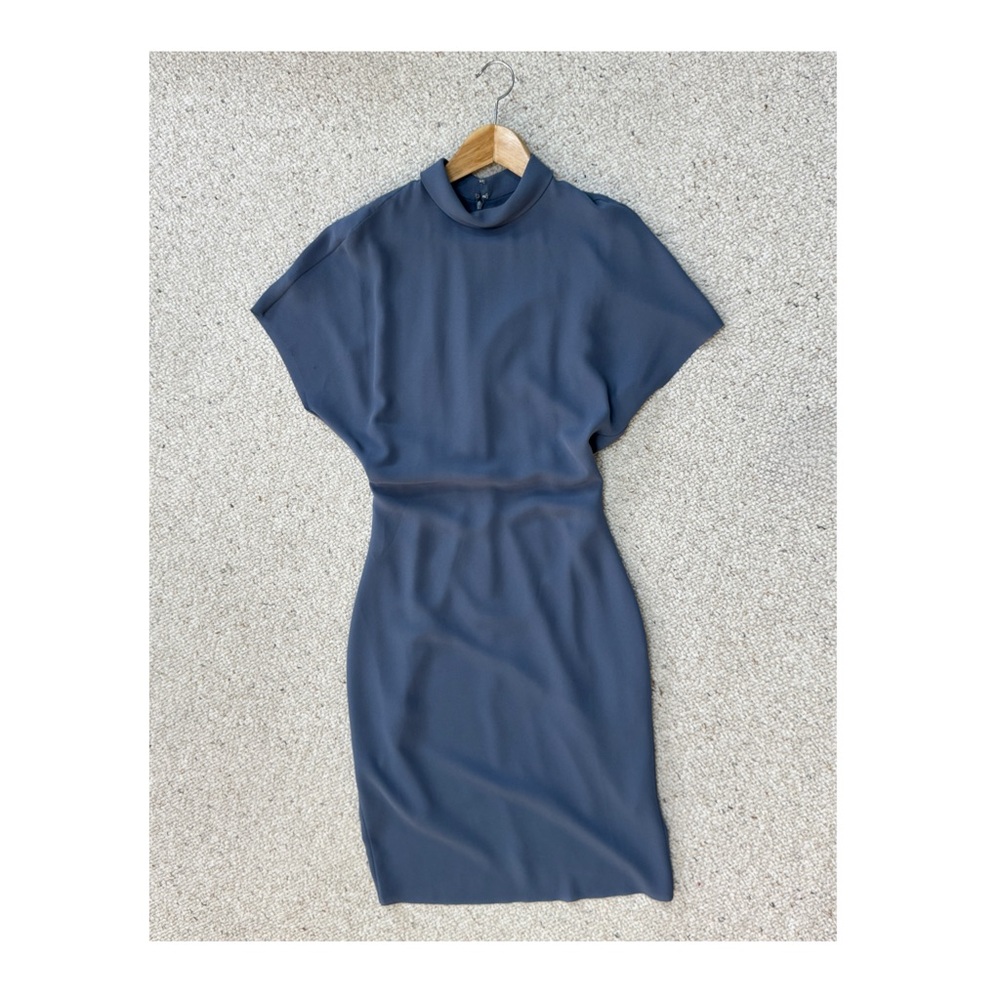 Elegant Blue Women's Dress
